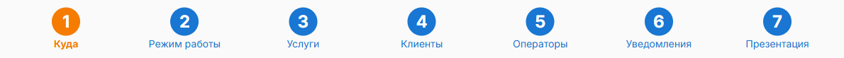 Семь шагов настроек