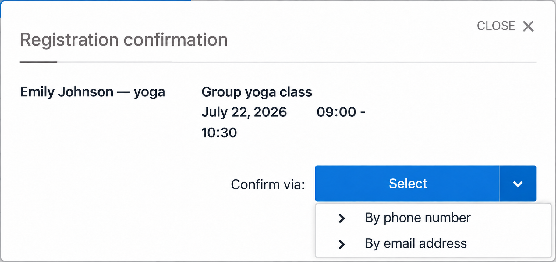 Client verification methods